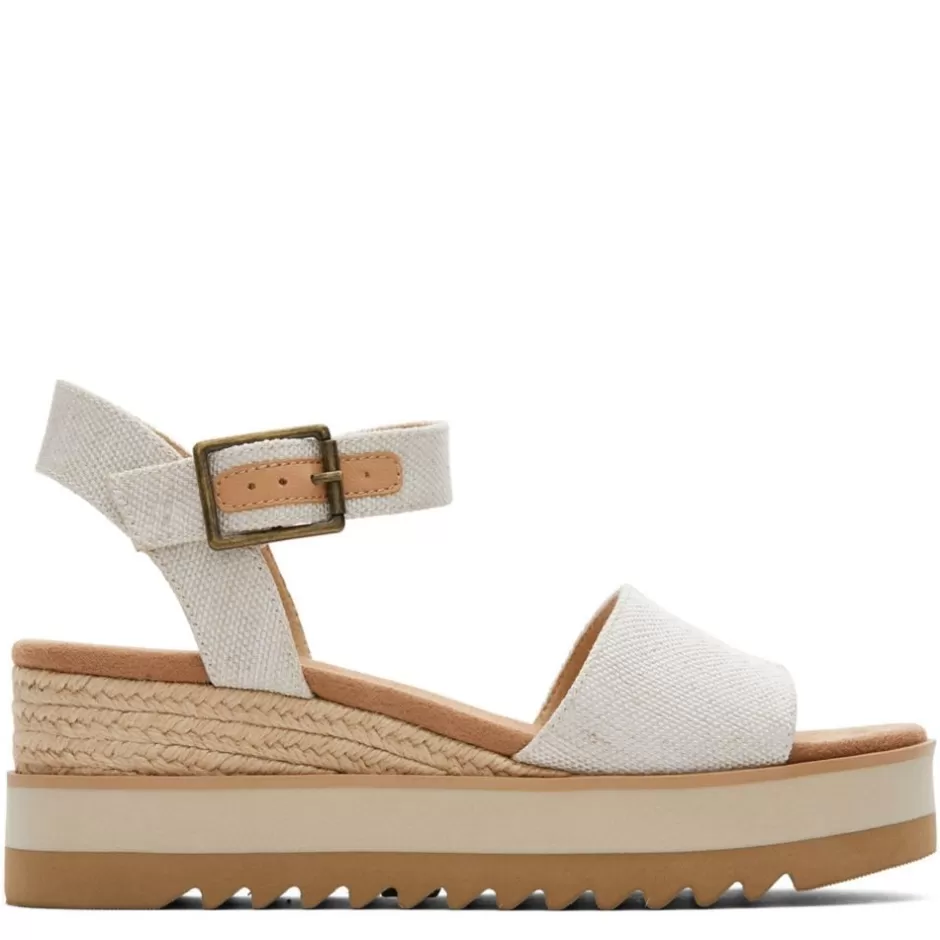 Womens Diana Wedge Sandal>TOMS Clearance