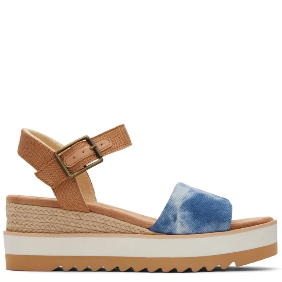 Womens Diana Wedge Sandal>TOMS Discount