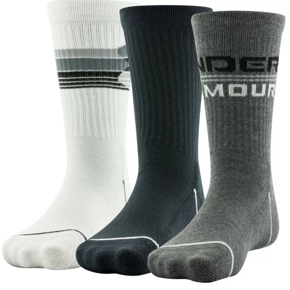 Boys Phenom Crew Sock 3 Pairs>UNDER ARMOUR Cheap