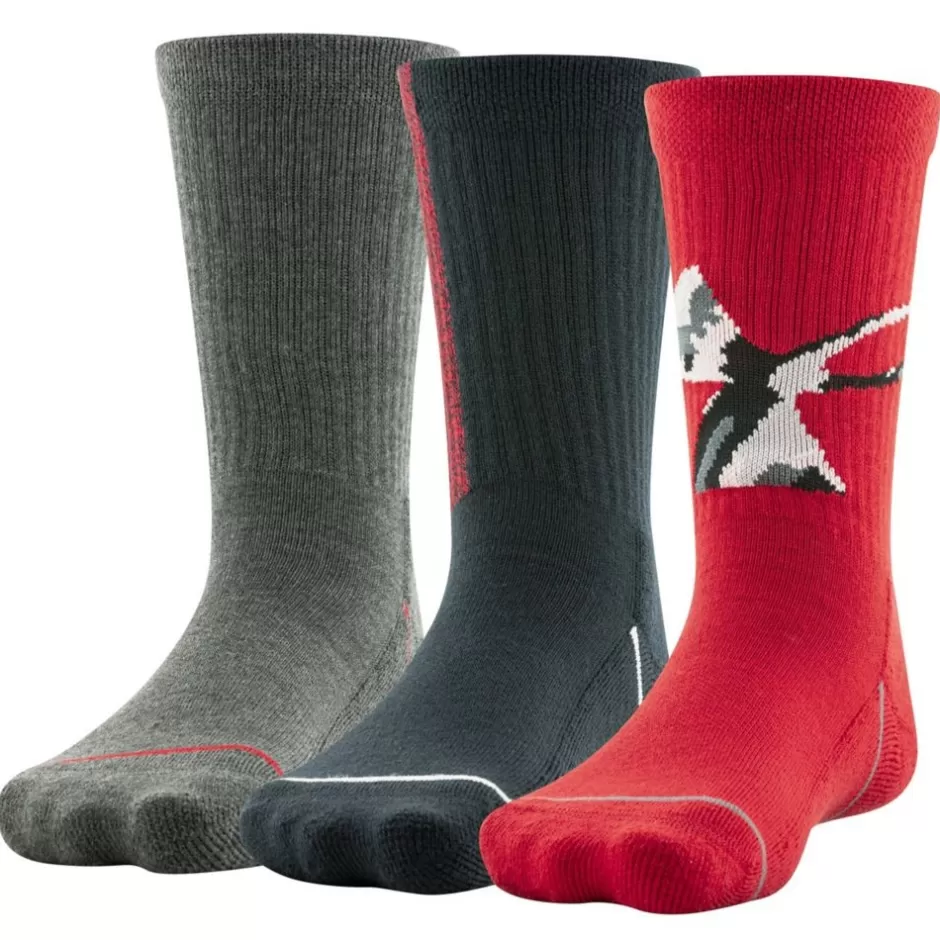 Boys Phenom Crew Socks 3 Pairs>UNDER ARMOUR Best Sale