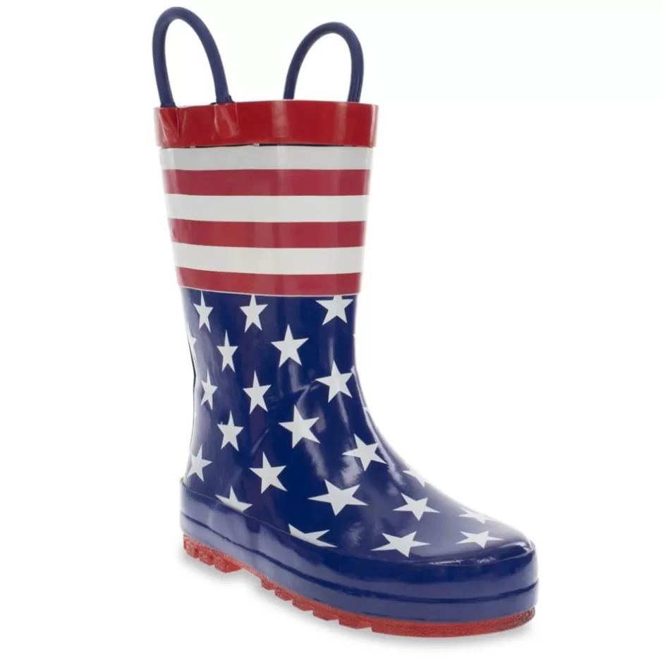 Boys Old Glory Rain Boot>WESTERN CHIEF New