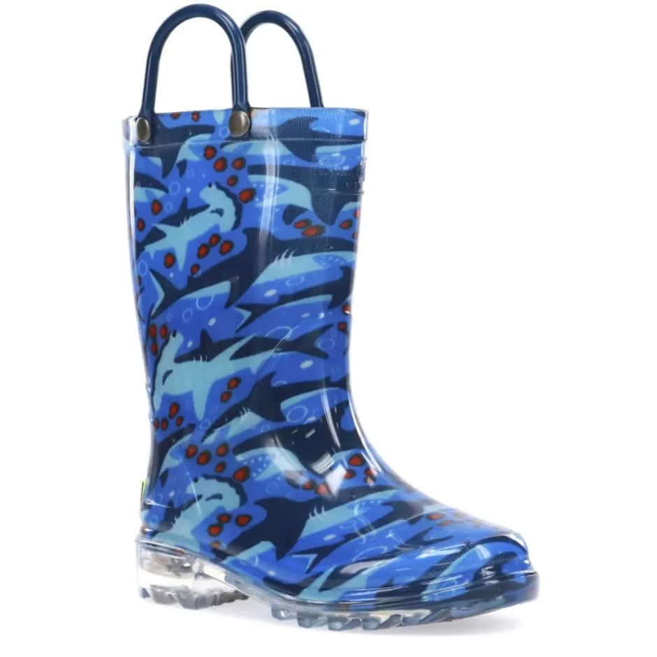 Boys Toddler Shark Chase Rain Boot>WESTERN CHIEF Discount