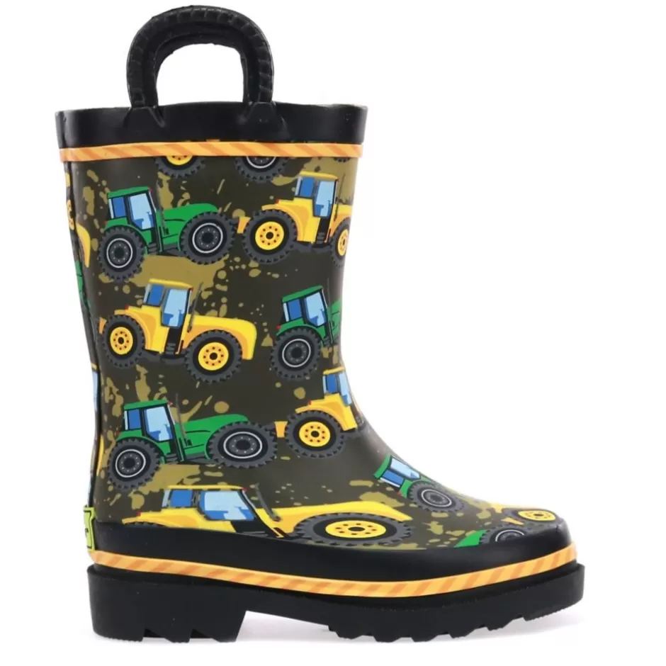 Boys Toddler Tractor Tough Rain Boot>WESTERN CHIEF Sale